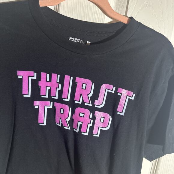 Andrew Christian HTF Thirst Trap T-Shirt MEDIUM-Pride Soft LGBTQ Circuit Party - Picture 2 of 5